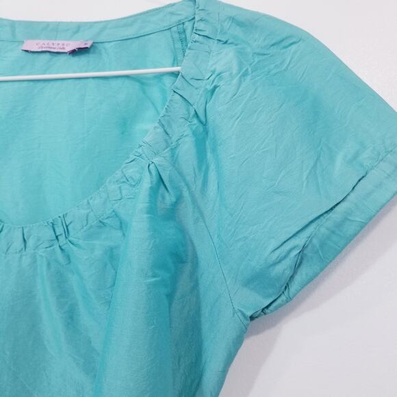 Calypso Christiane Celle Cotton Silk Blouse - Picture 3 of 9